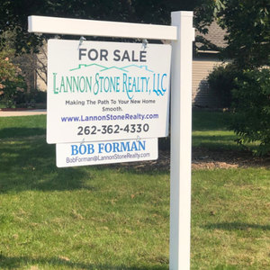 ป้าย<span class=keywords><strong>ขาย</strong></span><span class=keywords><strong>บ้าน</strong></span>แบบกำหนดเอง ขนาด 6 ฟุต ทำจาก PVC พร้อมแผ่นพลาสติก ป้ายสนาม ป้ายสวน ของตกแต่งสวน (ไม่รวมป้าย) - Product Image 1