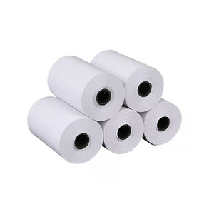 Rouleaux de papier thermique double couche de haute qualité pour caisse enregistreuse rouleau jumbo de taille personnalisée - Product Image 1