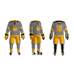 Ensembles durables d'uniformes de hockey sur glace pour adultes en polyester 100% de haute qualité avec logo personnalisé - Product Image 6