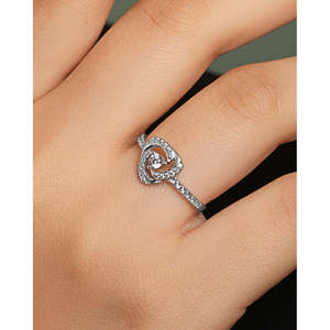 Anillos de Plata de Ley 925 de Primera Calidad para Mujer, Chapados en Rodio con Diamantes o Circonitas, Diseño Numérico, Joyería para Hombre - Product Image 4