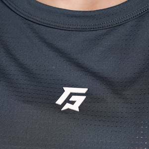 Active Fuse Full Sleeves Yoga Top Dark <b>Grey</b> Tee with Fuse Technology - Product Image 5
