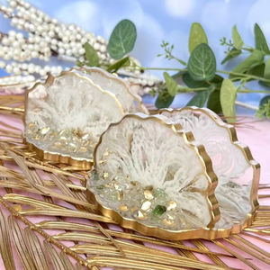 PORTE-TISSU EN RÉSINE ATTRACTIVE DE QUALITÉ RUSTIQUE DÉCORATIF Porte-mouchoirs artisanaux pour salle à manger cuisine utilisation stockage de serviettes - Product Image 1