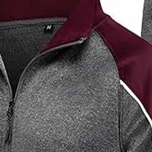 Ensemble de survêtement surdimensionné de haute qualité OEM, survêtement uni, jogging, ensembles de survêtement en molleton, vêtements de sport en coton pour hommes, téléchargé par Dress Sports - Product Image 3