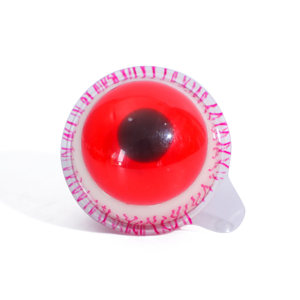 Nouvelles bonbons gélifiés halal Big 18G en forme d'œil, saveur fruitée, bonbons gélifiés éclatants en forme d'œil de pavot, fournisseur de bonbons - Product Image 2