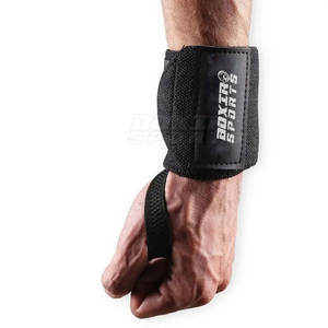 Muñequeras para entrenamiento físico en gimnasio Muñequeras ligeras de color personalizado Muñequeras con bajo MOQ - Product Image 2