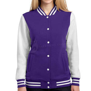 Chaqueta con letras de invierno informal de talla grande XL para mujer, transpirable, a prueba de viento, con botones de lana, algodón sólido, estilo Regular, logotipo personalizado - Product Image 2