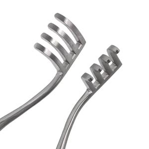 Rétracteurs chirurgicaux orthopédiques robustes en acier inoxydable, rétracteurs médicaux vétérinaires pour os et tissus - Product Image 2