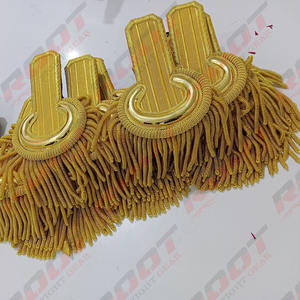 Hombreras de Primera Calidad, Bordadas con Encaje, para Uniformes Ceremoniales y Tácticos, Personalizadas, Hechas en Pakistán - Product Image 5