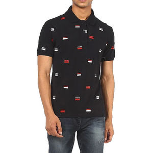 Logo personnalisé 210g coton de haute qualité t-shirt polo de golf uni Polo à manches courtes de coupe classique pour hommes à vendre - Product Image 2