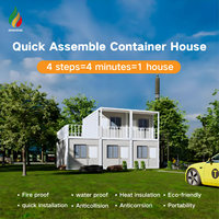 Maison conteneur préfabriquée de luxe pliable et démontable de 20, 30 et 40 pieds pour chambre et appartement – Design moderne à prix abordable