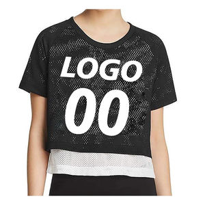 Camisetas cuadradas de algodón transpirable para mujer, camisetas informales de verano de manga corta, camisetas ecológicas al por mayor en blanco para mujer - Product Image 1