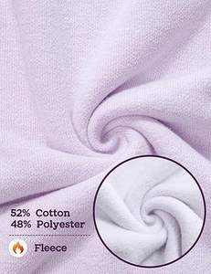 <b>Men</b> Winter Casual <b>Hoodies</b> Solid Color 100% Cotton Fleece <b>Lined</b> Regular Fit Quick Dry & Breathable High Quality Customizable - Product Image 4