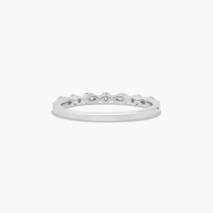 Anillo de compromiso VVS Moissanite 925 Sterling Silver Sparkle IGI Certified Lab Grown Diamond Ring - Product Image 3