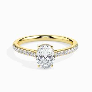 Pear Cut VVS Moissanite Diamond Wedding Band 14K Rose Yellow Gold Moissanite Princess Cut Diamond Anillos para mujeres Joyería fina - Product Image 6