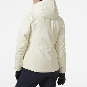 เสื้อแจ็กเก็ตสกีภูเขาสำหรับผู้หญิงมีซิปด้านนอกกันน้ำออกแบบปักและพิมพ์ได้ตามต้องการ - Product Image 6