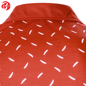 Polo con estampado de transferencia de calor liso para hombre, precio al por mayor, Polo de algodón transpirable de estilo callejero de talla grande para hombre - Product Image 5