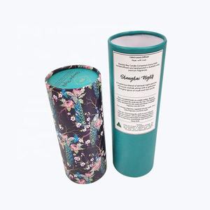 Boîtes en carton pour bougies, cosmétiques, cylindres de luxe, emballages personnalisés en papier rond pour soins de la peau, tubes pour parfums - Product Image 2