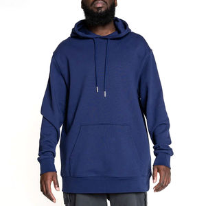 <b>Hip</b> Hop Boxy Style Drop Shoulders Hoodies Oversized Hoodie <b>for</b> Men's Perfect <b>for</b> Daily Wear Men's Plus Size Pullover Hoodies - Product Image 1