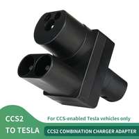 Adaptateur CC rapide 250KW pour les ventes d'usine Tesla Adaptateur de chargeur CCS2 vers Tesla Ev de haute qualité Connecteur de charge EV