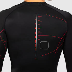 High Quality MMA Men's Long Sleeve Jiu Jitsu Kimono Fitness <b>BJJ</b> <b>Rashguard</b> with Custom Logo Printed Martial Arts Wear - Product Image 4