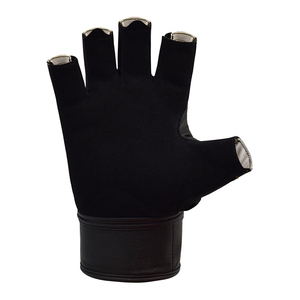 Guantes de gimnasio para levantamiento de pesas con logotipo personalizado éxito de ventas guantes de medio Dedo de alta calidad para hombre guantes de fitness al por mayor fabricante - Product Image 6