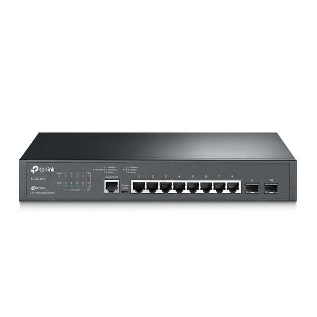 TP-Link TL-SG3210 V3 Switch 8x RJ45 1000Mb/s 2x SFP Rack Managed Network Switches Consumer Electronics