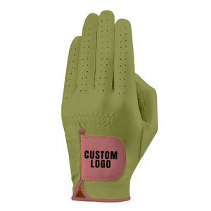 Guantes de golf de cuero Cabretta ultrafinos para hombre con logotipo personalizado bordado equipo deportivo de alta calidad para adultos - Product Image 6