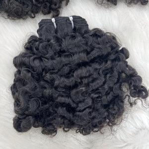 Vente en gros 100% extensions de cheveux humains bouclés birmans bruts de haute qualité vietnamienne HD un donneur 30 pouces faisceau frontal - Product Image 1