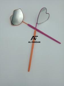 กระจกต่อขนตาคุณภาพสูง โลโก้สั่งทำได้ ปลายมน รูปหัวใจ รูปปาก ด้ามจับสแตนเลสอย่างดี ยั่งยืน ทนทาน AL FARDAN - Product Image 4