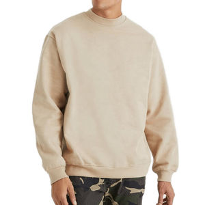 Sweat-shirts à col rond unisexes personnalisables Hip-Hop Brodés Respirants 100% coton French Terry de haute qualité Coupe régulière - Product Image 4