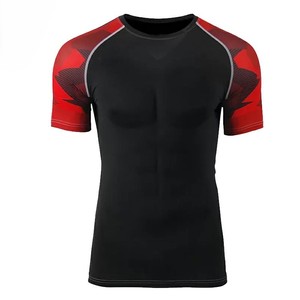 Gym <b>Compression</b> <b>Shirt</b> Tight Fit Quick Dry with Anti-UV Feature for Workout Weightlifting Bodybuilding - Product Image 1