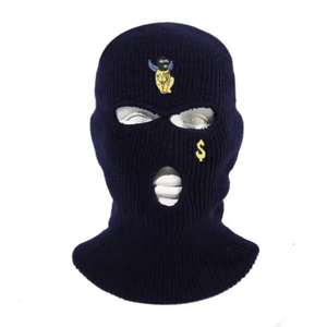 Gorro de Invierno de Punto Jacquard Térmico de Diseño, Transpirable, Impermeable, 100% Acrílico, Patrón Sólido, Unisex, Personalizado para Exteriores - Product Image 6