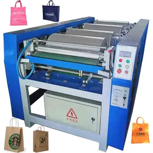 Automatisering Nieuwe Stijl Mylar Printer 4 Kleuren Flexografische Drukmachine Voor Plastic Zak Drukmachine
