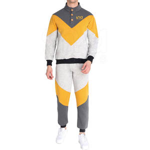 Nuevo chándal de moda para hombre, ligero, barato, poliéster, venta al por mayor, chándal informal para hombre en blanco - Product Image 1