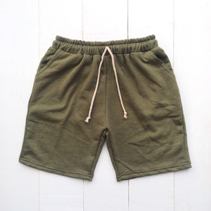 ¡Novedad de 2025! Pantalones cortos atléticos informales para hombre, Cintura elástica de secado rápido, cómodos, de verano, 100% algodón teñido liso - Product Image 3