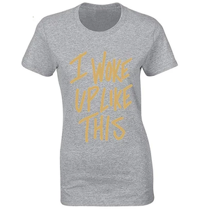 Camiseta transpirable de algodón peinado para mujer, diseño personalizado con estampado bordado 170GSM 100%, color increíble, 2024 - Product Image 4