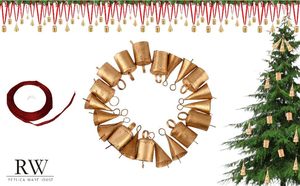 ชุดระฆังคริสต์มาส20ชิ้นสำหรับงานฝีมือตกแต่งคริสต์มาสและวันเกิด - Product Image 5