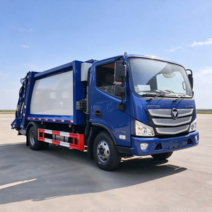 Camion compacteur de déchets Foton Aumark 12 mètres cubes, 4x2, diesel Euro 5, pour l'assainissement urbain et le transport de déchets - Product Image 3