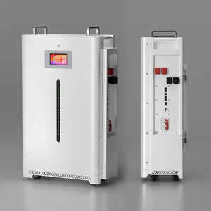 Générateur solaire hybride 48V 200Ah 15KWh avec BMS, batterie au gel LiPo Lithium-ion protégée, station de stockage d'énergie domestique, banque d'alimentation, blanc - Product Image 6