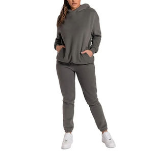 Survêtement à capuche brodé pour femmes avec logo pour l'hiver, taille XL, style sportif, nouvel arrivage - Product Image 3