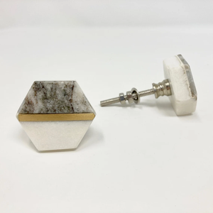 Manijas de resina y Metal para puertas de armarios de cocina, accesorios de ferretería, cajón, tirador de muebles, multicolor - Product Image 4