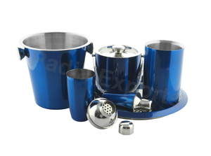 Luxury Sleek Stylish Metal Cocktail Shaker <b>Bar</b> Set outdoor <b>bar</b> <b>table</b> <b>and</b> <b>chair</b> set - Product Image 2