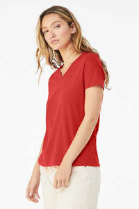 T-shirts pour femmes T-shirt court décontracté de haute qualité à col rond à la mode personnalisée OEM - Product Image 4