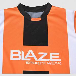 ชุดเล่นฟุตบอลสีส้มชุดฟุตบอลเยาวชนและชุดเจอร์ซีย์สำหรับผู้เล่นฟุตบอล - Product Image 1