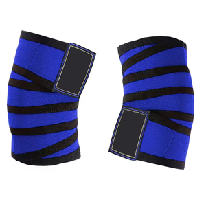 Bande de maintien ajustable en néoprène bleu camouflage de haute qualité pour le sport et l'exercice, attelle de genou personnalisée pour la sécurité en salle de sport et le fitness - Product Image 5