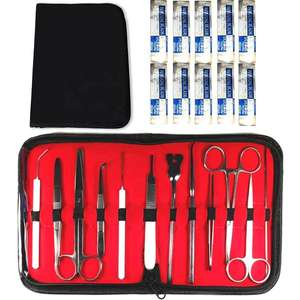 Kit profesional de disección de Anatomía de acero inoxidable, juego de instrumentos médicos de entrenamiento veterinario - Product Image 1