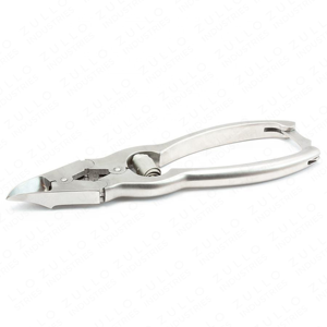 Cortauñas de Podología de Acero Inoxidable de Alta Calidad con Bloqueo de Barril y Mango con Resorte para el Cuidado de Uñas de Dedos de Manos y Pies - Product Image 2