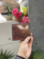 Portefeuille en cuir fait main pour homme, long portefeuille à fermeture éclair en cuir de vachette, nouvelle arrivée, couleur marron tendance, porte-monnaie, cadeau pour lui