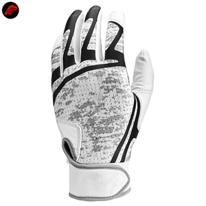 Guantes de Bateo de Béisbol de Diseño Personalizado, Guantes de Softbol con Diseño OEM, Agarre Perfecto, Cuero, Dedos Completos, Logotipo Personalizado - Product Image 2