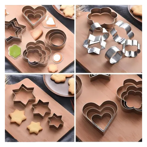 Emporte-pièces à la mode en acier inoxydable emporte-pièce 2025 moule de cuisson de cuisine et outil à Biscuit avec emporte-pièces de haute vente - Product Image 5